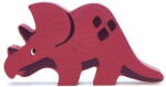 Tender Leaf Figurina dinozaur Tender Leaf Toys - Triceratops, din lemn premium, 3+ ani (TL4764)