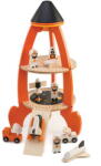 Tender Leaf Jucarie din lemn premium, Racheta cu astronauti, Tender Leaf Toys - Cosmic rocket, 11 piese, 3+ ani (TL8311)