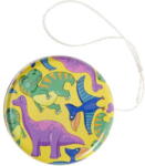 LG Imports Yo-Yo metalic Dino diametru 5 cm LG Imports LG4312, varsta 4 ani, Galben-Multicolor (LG4312_Initiala)