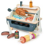 Tender Leaf Jucarie din lemn premium, Gratar set, Tender Leaf Toys - Barbeque Play Set, 3+ ani (TL8245)