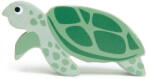 Tender Leaf Figurina Broasca testoasa, Tender Leaf Toys - Sea Turtle, din lemn premium, 3+ ani (TL4780)