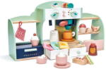 Tender Leaf Jucarie din lemn premium, Cofetaria Cuibul pasarilor, Tender Leaf Toys - Mini Chef Birds Nest Cafe, 43 piese, accesorii si autocolante bine elaborate, 3+ ani (TL8228)