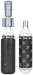 Peaty´s Holeshot Co2 Pumpa + 2 db Patron - Road & Gravel pumpa szürke