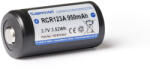 KeepPower RCR123A2 16340 - 950mAh, 3, 6V védett Li-ion akkumulátor