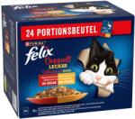 FELIX 96x85g Felix Fantastic duplán finom húsválogatás nedves macskatáp 3+1 ingyen