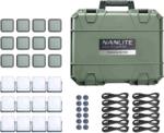 NANLITE Kit 12x Lampa LED NanLite Pico mini de buzunar albastru midnight