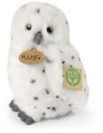 Rappa Bufniță de pluș albă de zăpadă 19 cm ECO-FRIENDLY (RP260177)