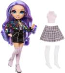 MGA Entertainment Păpușă Rainbow High Style - Violet (431602-EUC) Papusa