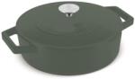 Berlinger Haus Oală joasă din fontă emailată Matte Green 26cm 55622 (BH/6262)