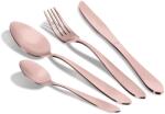 Berlinger Haus Set de tacâmuri satinate cu suprafață PVD Metallic Line Rose Gold 24 de piese 55698 (LP-BH-204) Tacam