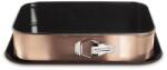 Berlinger Haus Formă dreptunghiulară demontabilă pentru copt cu strat de titan Metallic Line Rose Gold 39x27cm 56017 (BH/6474AN)