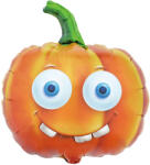 Amscan CBAN Mosolygós Tök Fólia Lufi - Halloween - 44 cm (MLG160741)