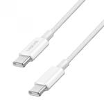 LogiLink Cablu USB type C 2.0 T-T 60W 0.15m Alb, Logilink CU0339 (CU0339)