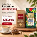 Piacetto Espresso Pachet promotional Piacetto Tradizionale si Jacobs Origins Brazil