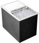 Vevor Beépített jégtartó 69 cm H × 45 cm SZ × 53 cm M, rozsdamentes acél, 11, 7 liter