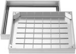 Vevor Aknafedél kerettel 500×500 mm, alumínium ötvözet, süllyesztett