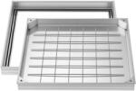 Vevor 600×600 mm-es kerettel ellátott teraszfedél, alumínium ötvözetből, süllyesztett, teraszra