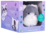 IMC Toys Huggy Luv Interaktív Plüss Macska Szürke (DKO0221) - hellojatek