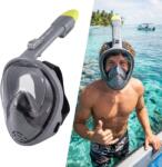 inSPORTline Snorkeling maszk inSPORTline Subvion, Anti-Fog réteg, 180° széles látómező, lehajtható búvárpipa, kettős szilikon szegély, kamera rögzítés lehetősége Szín: rózsaszín-fehér, Méret: S/M