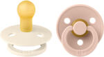 BIBS Colour cumik természetes kaucsukból 2db - 1-es méret Változat: Ivory / Blush