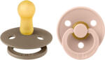 BIBS Colour cumik természetes kaucsukból 2db - 2-es méret Változat: Dark Oak / Blush