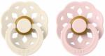 BIBS Boheme cumik természetes kaucsukból 2db - 1-es méret Változat: Ivory / Blossom