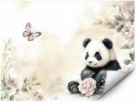 MPINK Panda a virágok és pillangók között fotótapéta gyerekeknek 200x140 cm (GP-FTAP_6_VSC_2X1,4M-0100)