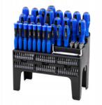 Bituxx Torx lapos kereszthornyos csavarhúzó készlet 100db-os stabil állványban (5908451992774)
