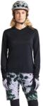 Troy Lee Designs Női kerékpáros mez Troy Lee Designs Lilium Ls Jersey Solid Black M (358472003)