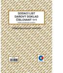  Baloušek Printing PT142 Szállítólevél adóigazolás A5 számozással (PT142)