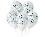GoDan Panda & Bamboo, Panda léggömb, lufi 5 db-os 13 inch (33 cm) (MLG329445)