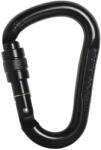  SINGING ROCK HMS Steel Screw Lock black - karabiner (8595033367968)