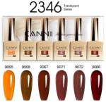 CANNI HEMA FREE UV/LED gél lakk szett 6x9ml - 2346 (1302k2)