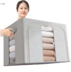 Shein Tároló Doboz Szürke Színben Cipzárral 1DB (SH2408235416695448)