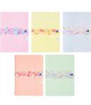 OXFORD Füzet A4/60L Négyzetrácsos Oxf MIX Flowers 400181451 (5904017428343)