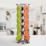 Bewello Fém kávékapszula tartó - 24 db Dolce Gusto kapszulához - króm (BW1001B) - remishop