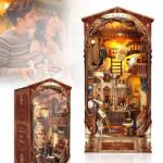  Babaház Készlet, Miniatűr F Füzet Babaház Ajándékba (DREWNIANE PUZZLE 3D)