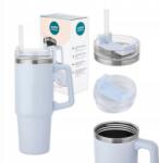 Altom Design Thermo bögre szívószállal rozsdamentes acél Altom Design autóhoz 880 ml (020401699)