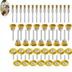  45db-os Drótkefe Készlet Dremel Mini Csiszológéphez 55mm (6905749956585)