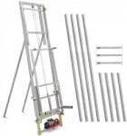 MSW Építőipari tetőcsörlő lift távirányítóval 10 m 300 kg-ig 1500 W (MSW-RF10S)