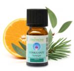Zen Arome Élénkítő Zen'Arôme 100%-os tisztaságú természetes illóolaj-szinergia összpontosításhoz, lendületes hangulathoz (Stimulante synergie) 10ML (SYHE-STI)
