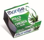 Monge Fruit MONGE Fruits Kitten Chicken/Aloe 80g csirkedarabok aloéval kölyökmacskáknak