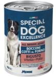 Special Dog All Breeds Adult 400g sült darabkák szószban borjú- és csirkehússal kutyáknak