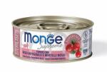 Monge Supreme Sterilised 80g tonhaldarabok barna rizzsel és tőzegáfonyával ivartalanított macskáknak