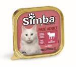 Monge Cat Paté Beef 100g pástétom felnőtt macskáknak marhahússal