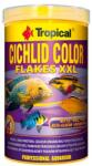 Tropical Cichlid Color XXL 1000ml/160g magas fehérje tartalmú alapeledel sügéreknek