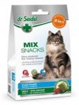 Dr Seidel Jutalomfalatok macskáknak MIX 2 az 1-ben a friss leheletért és a szőrlabdák ellen 60g