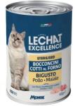 LECHAT STERILISED 400g sült darabkák szószban csirke- és sertéshússal sterilizált macskáknak