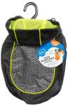 DUVOPLUS Buddies on the go! Esőkabát kutyának fekete-sárga L - 60cm