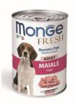 Monge Fresh Adult 400g sertéshús darabkák pástétomban felnőtt kutyáknak